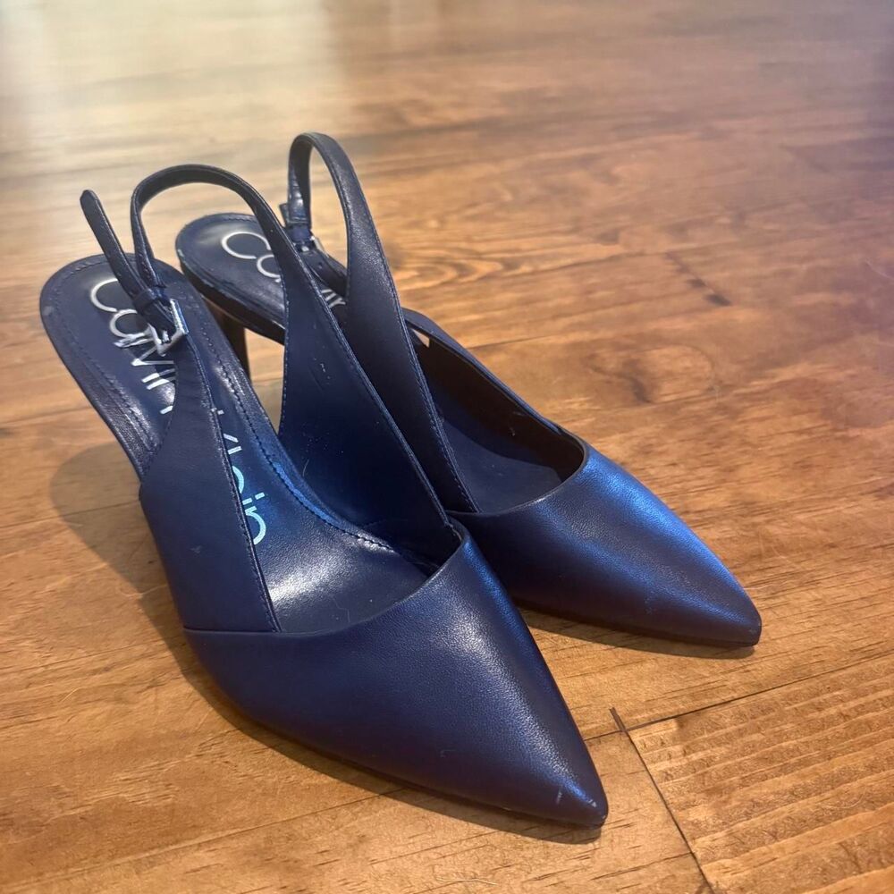 Calvin-klein Women's Navy and Blue Courts
